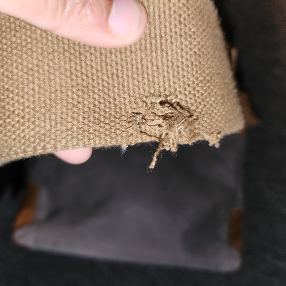 Vintage I'm distressed messenger bag - Picture 6 of 8